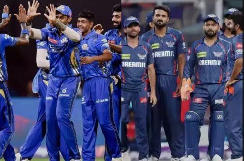 Lucknow Super Giants Vs Mumbai Indians Timeline