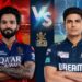 Gujarat Titans Vs Royal Challengers Bengaluru Timeline