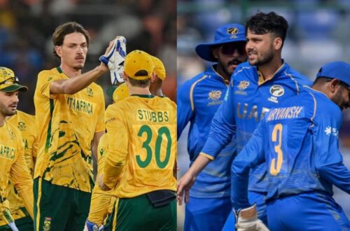 United Arab Emirates National Cricket Team Vs South Africa National Cricket Team Match Scorecard