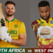South Africa National Cricket Team Vs West Indies Cricket Team Stats