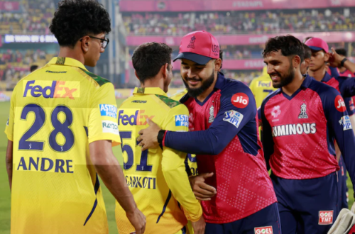 Rajasthan Royals Vs Chennai Super Kings Stats