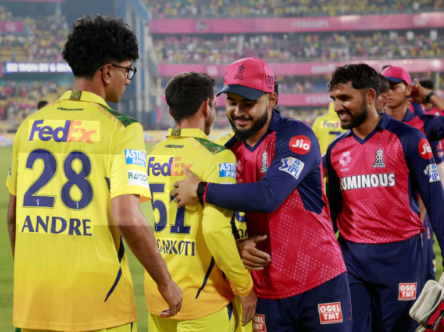 Rajasthan Royals Vs Chennai Super Kings Stats
