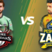 Lahore Qalandars Vs Peshawar Zalmi Match Scorecard