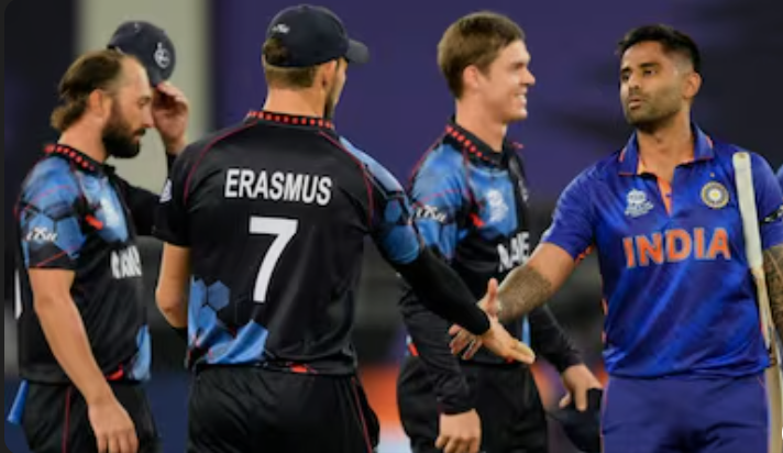 India National Cricket Team vs Namibia National Cricket Team Standings