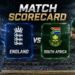England Cricket Team Vs South Africa National Cricket Team Match Scorecard