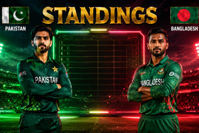 Pakistan National Cricket Team Vs Bangladesh National Cricket Team Standings